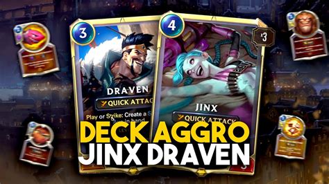 Torlk Et Le Deck Jinx Draven Aggro Legends Of Runeterra Youtube