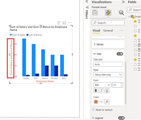 Power Bi Format Clustered Column Chart Geeksforgeeks