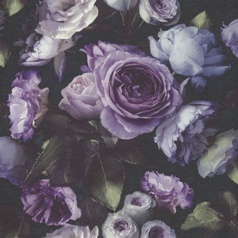 Purple Vintage Floral Wallpapers - Top Free Purple Vintage Floral ...