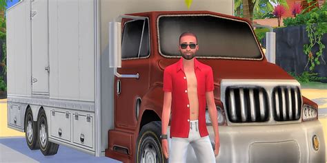 The Lomg Distance Truck Driver Career Gallery The Sims 4 Mods