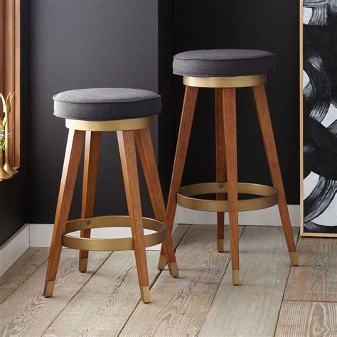 West Elm Saddle Bar Stool At Paul Bush Blog