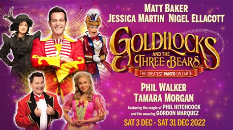 Goldilocks and the Three Bears @ Richmond Theatre - Christmas Pantomimes