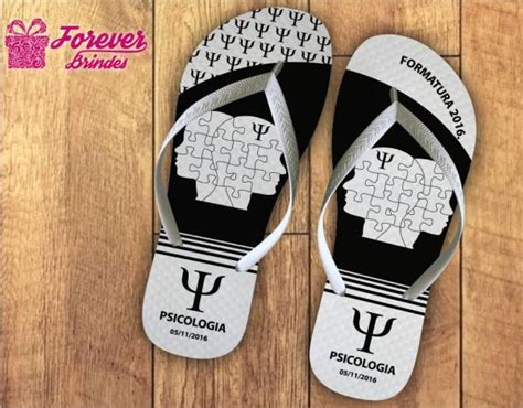 Chinelo Formatura Psicologia Quebra Cabe A Forever Brindes