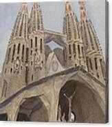 Sagrada Familia Barcelona Painting By Henrieta Maneva