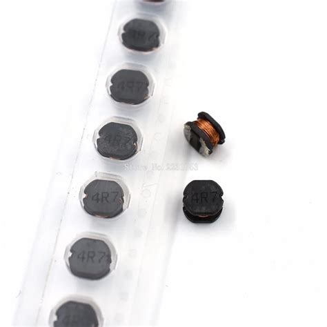 10pcs Lot 4 7uh 4 7uh 4r7 Smd Power Inductor Cd75 Inductors 7 8 7 5mm