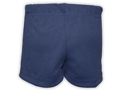 Short Saia Infantil Helanca Azul Marinho Del France