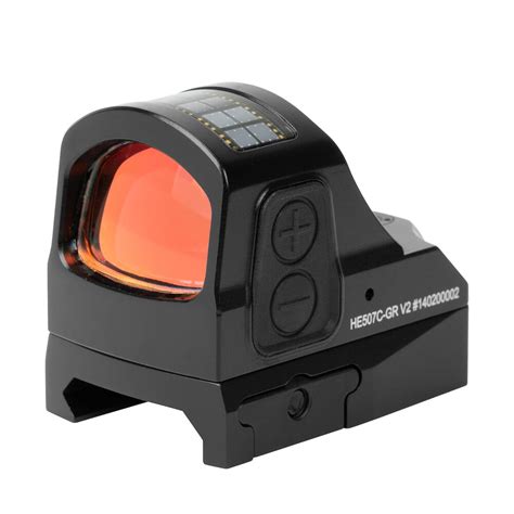 Holosun He507c Gr V2 Green Multi Reticle Circle Dot Open Reflex Sight W