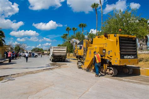 Sigue Alcalde De Matamoros Trabajando Con Fuerte Impulso Inicia Obra