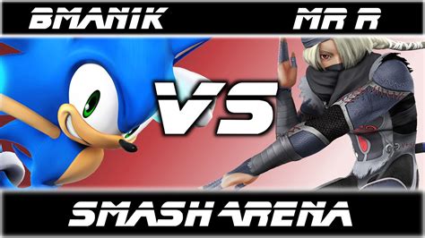 Smash Arena Mr R Sheik Vs Brawlman Sonic Gfs Smash