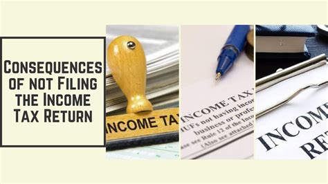 What Are The Consequences Of Not Filing The Income Tax Return Income