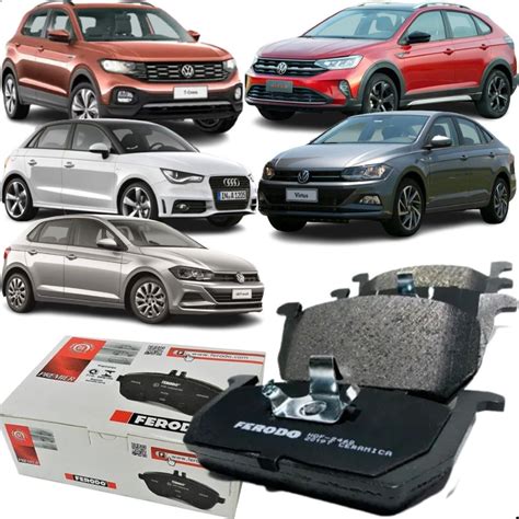 Pastilha Freio Cerâmica Audi A1 Vw Nivus Polo T cross Virtus Marques