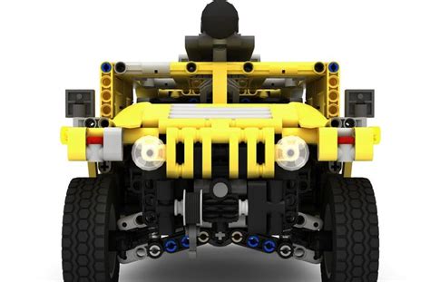 Lego Technic Humvee Hummer H1 Lego Technic Lego Lego Moc