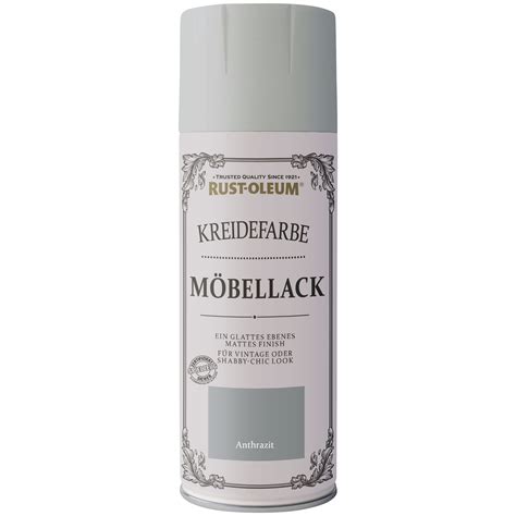 Rust Oleum Möbellack Kreidefarbe 400 ml anthrazit hagebau de