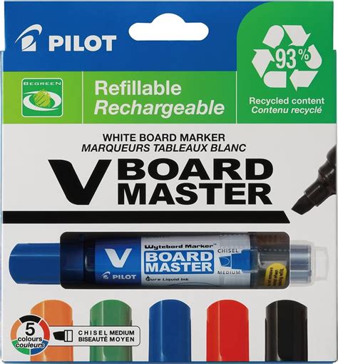 Pilot Begreen Recycled V Board Master Whiteboard Marker Chisel 2 2 5 2