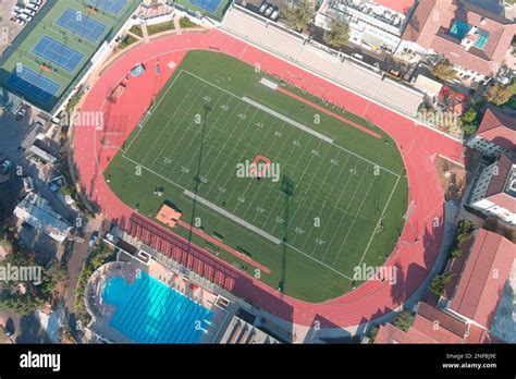 A General View Of The Track And Football Field At Jack Kemp Stadium On
