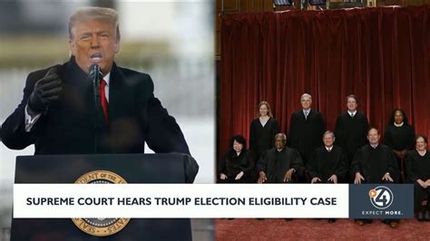 Supreme Court Hears Trump Eligibility Case Youtube