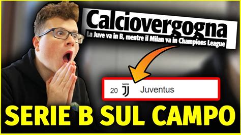 Juventus In Serie B I Bookmakers Sospendono La Quota E Il Precedente