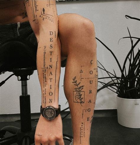 Line Tattoo Arm Leg Tattoo Men Fine Line Tattoos Tattoo Sleeve Men