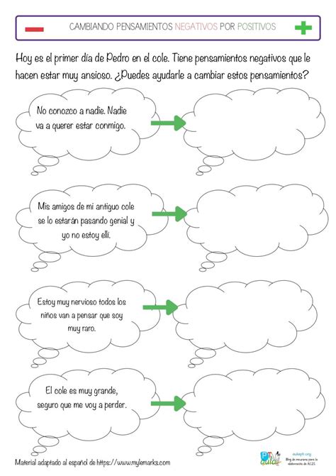 Ejercicios Para Estimular Los Pensamientos Positivos