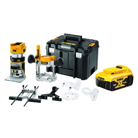 Dewalt Dcw Nt Xj V Xr Brushless Router Trimmer With Extra Bases