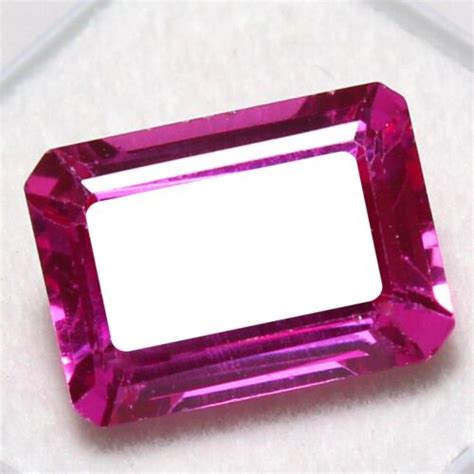 Natural Certified 12 15 Ct Utah Red Beryl Bixbite Emerald AAA Gemstone