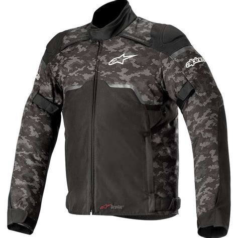 Veste De Moto En Tissu Alpinestars HYPER DRYSTAR Noir Camo Rouge Vente