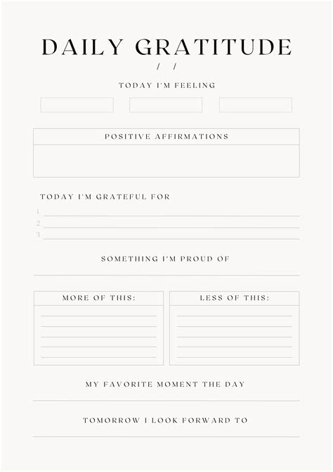 Digital Gratitude Diary Printable Journal for Self-care & Positive Vibes Good Notes Notability ...