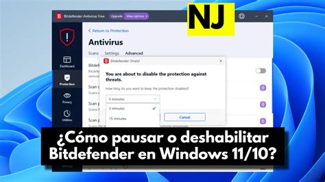 C Mo Pausar O Deshabilitar Bitdefender En Windows