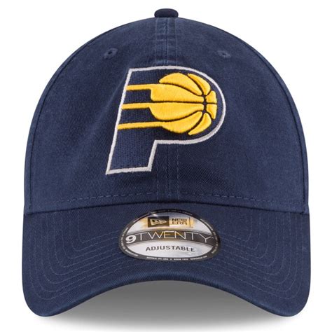 Indiana Pacers New Era Official Team Color 9TWENTY Adjustable Hat ...