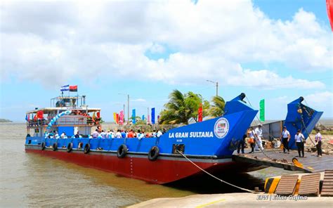 Inauguran Nueva Ruta Lacustre Entre San Jorge Isla De Ometepe