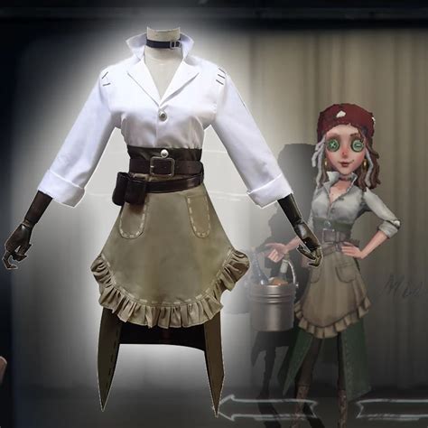 Game Identity V Cosplay Costumes Demi Bourbon Cosplay Costume Barmaid