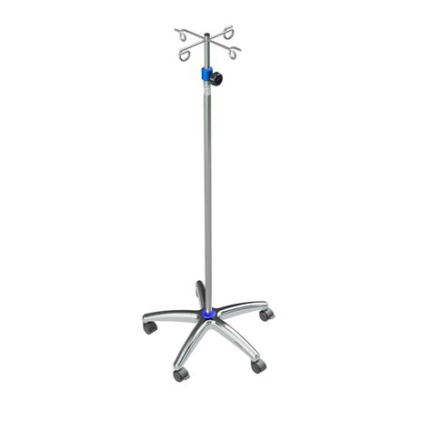 Iv Pole On Casters Ba Adexte Hook Telescopic Height