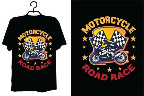 Premium Vector Motorcycle T Shirt Design Vector