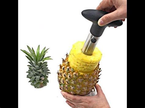 COMMENT EPLUCHER SON ANANAS FACILEMENT ET RAPIDEMENT YouTube