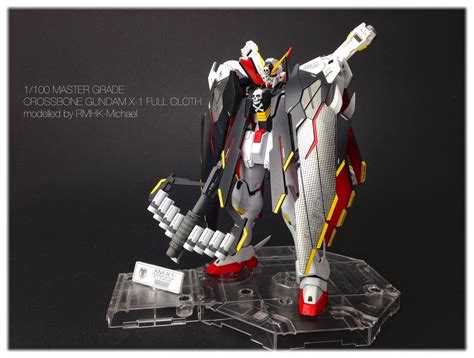 MG 1/100 Crossbone Gundam Full Cloth "Carbonized" - Custom Build ...