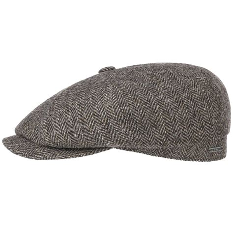 Stetson Hats Hatteras Classic Wool Flat Cap 41965