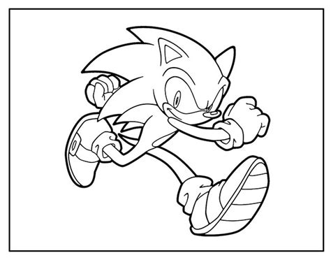 Desenhos Do Shadow Sonic Para Imprimir E Colorir Pintar