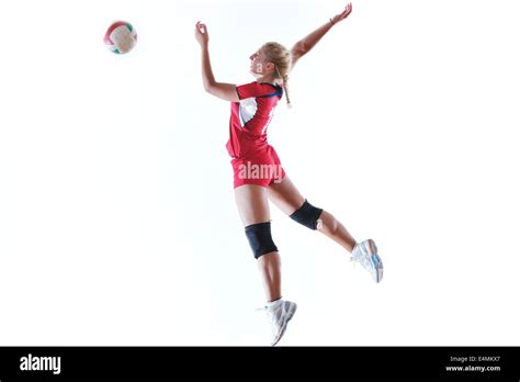 Chicas Jugando Voley Imágenes Recortadas De Stock Alamy