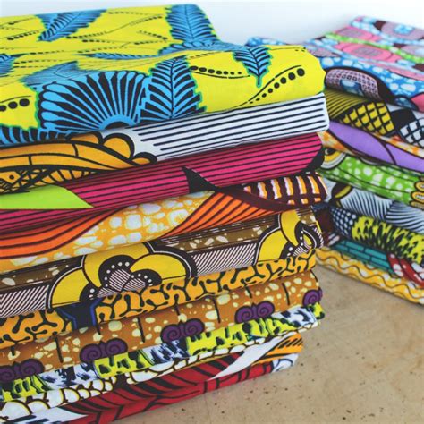 Tissu Wax africain imprimé Chakacha