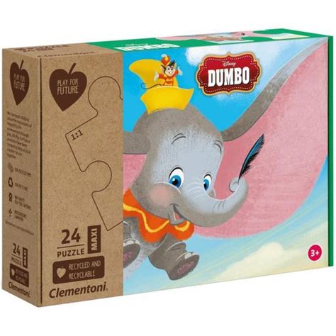 Clementoni Puzzle Dumbo Junior Carton 24 Pièces Cdiscount Jeux Jouets