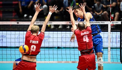 Volley Partono Bene Gli Europei Degli Azzurri Battuto Nettamente Il