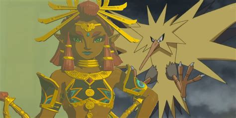 Zonai-Style Zapdos And Riju Meet In Cool Pokemon Tears Of The Kingdom ...