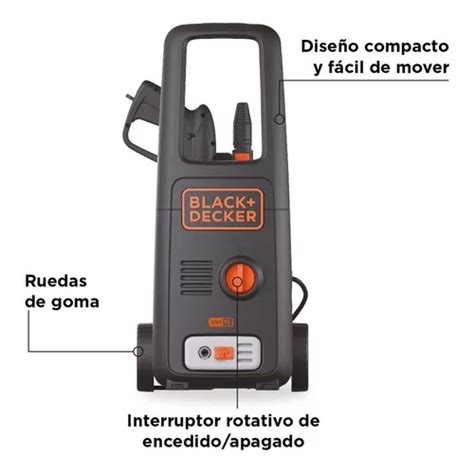 Hidrolavadora De Alta Presión 1400w Black decker Bw15 b3 en venta en