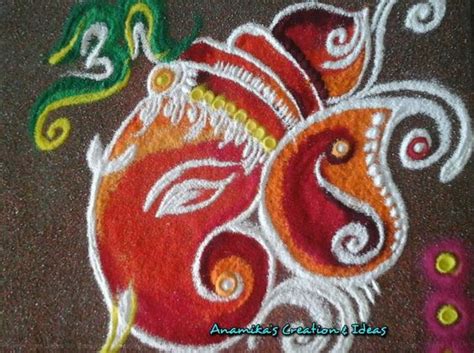 44 Ganesh Rangoli Designs and Ideas That You Should Try This Diwali ...