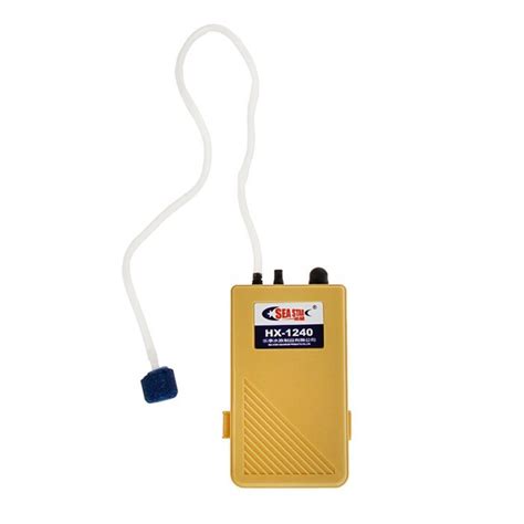 Компрессор воздушный Sea Star HX-1240 на батарейках, 2 л/мин - купить с ...