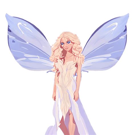 Beautiful Blonde Fairy Graphic Creative Fabrica