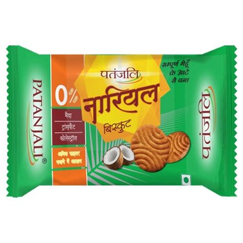 Patanjali Nariyal Biscuits 250 Grams RichesM