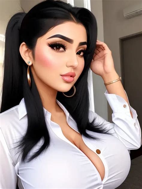 Dopamine Girl Gorgeous Arab Babe Photo Gorgeous Attractive Face