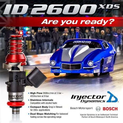 Injector Dynamics ID2600 XDS Fuel Injector Brewed Motorsports