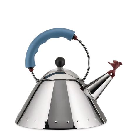 Whistling Kettle Litre Whistling Red Bird Kettle By Alessi